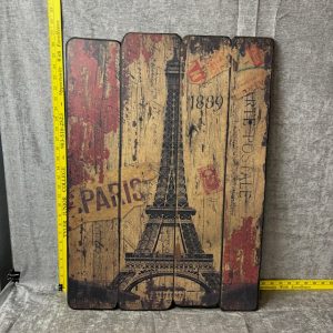 Hobby Lobby Paris Eifel Tower Wall Decoration Simon Sez Auctions Tyler, TX