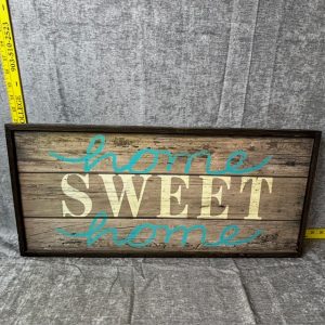Hobby Lobby "Home Sweet Home" Wall Decoration Simon Sez Auctions Tyler, TX