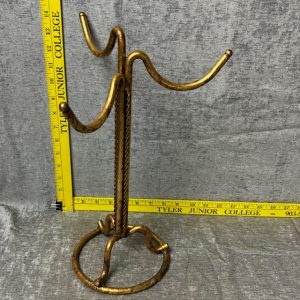 Gold Gilded Metal Towel Rack Simon Sez Auctions Tyler TX