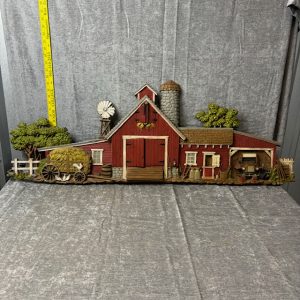 Vintage Homeco Burwood Farm Barn Wall Hanger Simon Sez Auctions Tyler TX