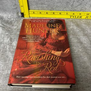 Ravishing in Red Hardcover by Madeline Hunter Simon Sez Auctions Tyler TX
