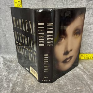 Marlene Dietrich Book by Maria Riva Simon Sez Auctions Tyler TX