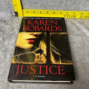 Justice by Karen Robards Hardcover Simon Sez Auctions Tyler TX