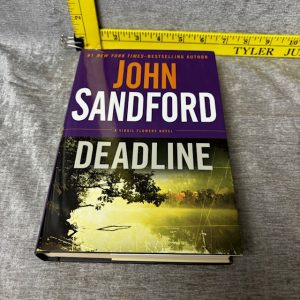 Deadline (A Virgil Flowers Novel) Hardcover by John Sandford Simon Sez Auctions Tyler TX