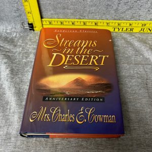 Streams in the Desert Hardcover by L. B. E. Cowman Simon Sez Auctions Tyler TX