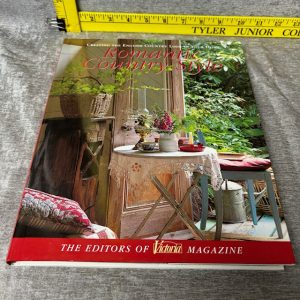 Victoria: Romantic Country Style: Creating the English Country Look in Your Home by Victoria Magazine Simon Sez Auctions Tyler TX