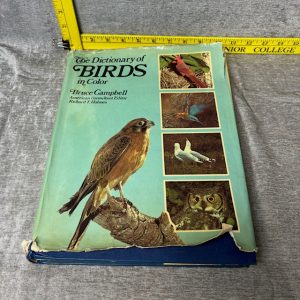 The Dictionary of Birds in Color by Bruce Campbell Simon Sez Auctions Tyler TX