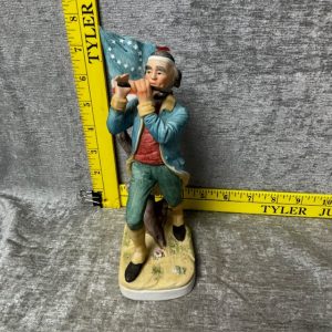 Vintage Lefton Spirit of '76 Patriot Flute Playing Soldier Figurine 2041 Simon Sez Auctions Tyler TX